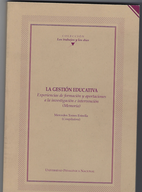 Portada de La Gestión Educativa